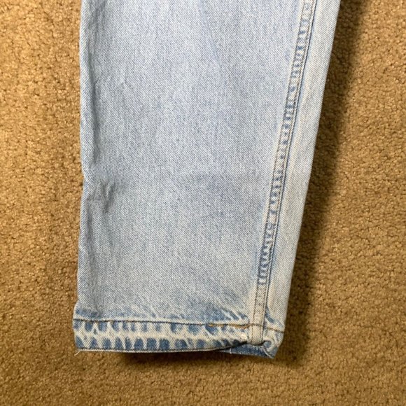 Vintage LEVI’S Mens Jeans Sz 36x30 Orange Tab 550 Relaxed Tapered Light Wash 90s - Picture 7 of 12